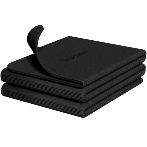 편안하고 안정적인 요가 연습을 위한 Readaeer 10단 접이식 요가매트