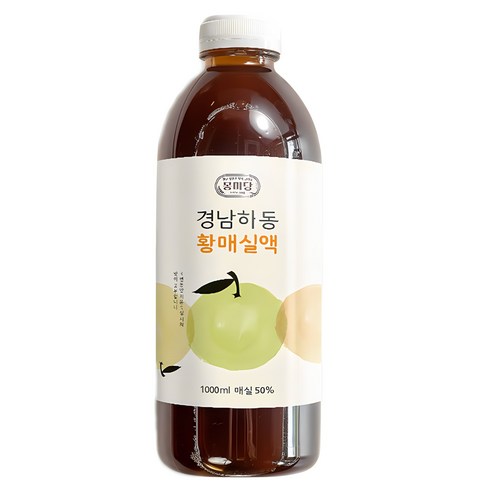 몽미당 경남하동 황매실액, 1000ml, 1개