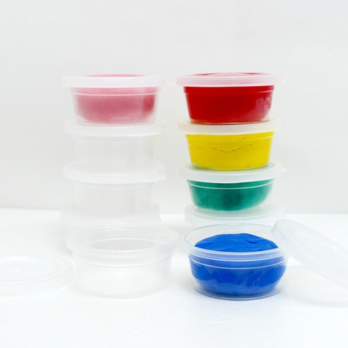 클레이 보관 용기 20g_10개세트, 단품, 단품