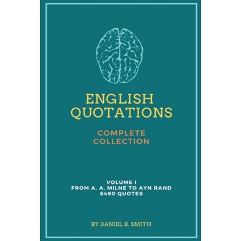 (영문도서) English Quotations Complete Collection: Volume I Paperback, Daniel B. Smith, 9798215662892