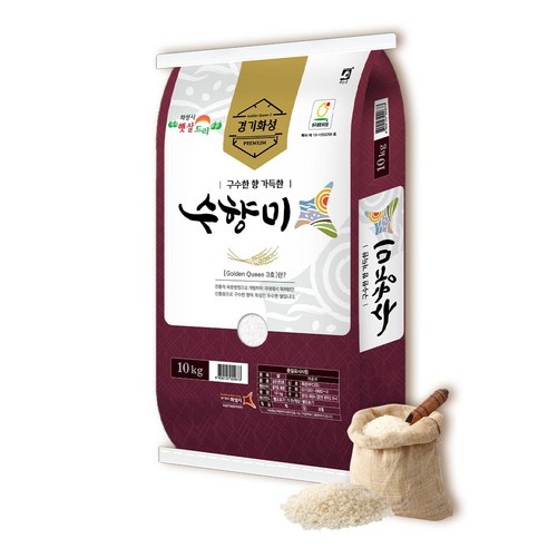 푸드앤픽 (상등급) 수향미 (골든퀸3호) 10kg, 1개