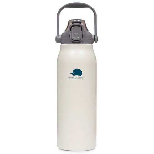 스칸디나비안 포레스트 빅핸드 텀블러 1700ml, 아이보리, 1개