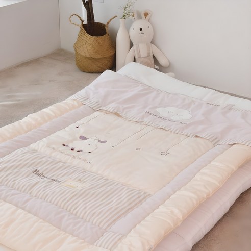 밤새 뒤척이는 아기 숙면, 오가닉 코마사 이불로 되찾다