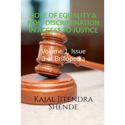 (영문도서) Role of Equality & Non-Discrimination in Access to Justice Paperback, Notion Press, English, 9781685383824