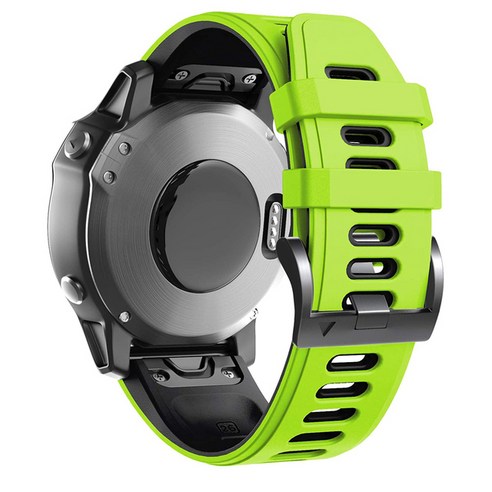 Coros Vertix 2 스트랩 코로스 QUICKFIT 26mm 22mm 투 컬러 고무 퀵 릴리스 손목 시계대, #7, Quick Fit 22mm