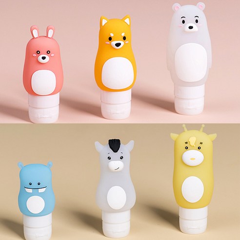 실리콘 여행용 공병: 휴대용 뷰티 필수품