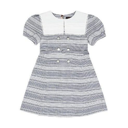 [국내매장판] 닥스키즈 썸머트위드 마린원피스