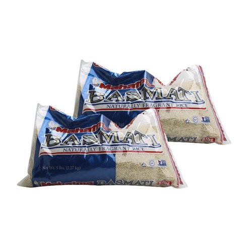마하트마 바스마티 내추럴리 프레그런트 라이스, 2개, 2.27kg