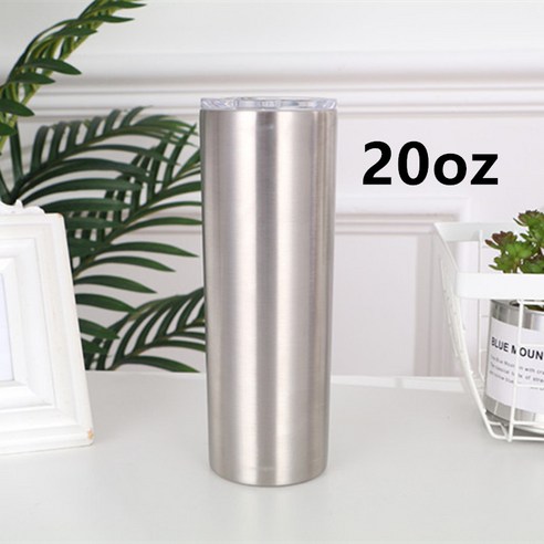 KORELAN 30oz 자동차 컵 일용품 보온 커피 컵 304 스테인리스강 냉동 맥주 컵, 20oz 직배, 원색 일반 포장