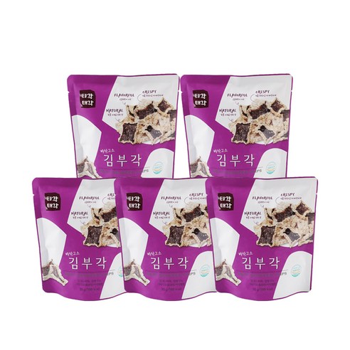티각태각 바삭고소 김부각 30g 5개 1팩, 2세트, 150g