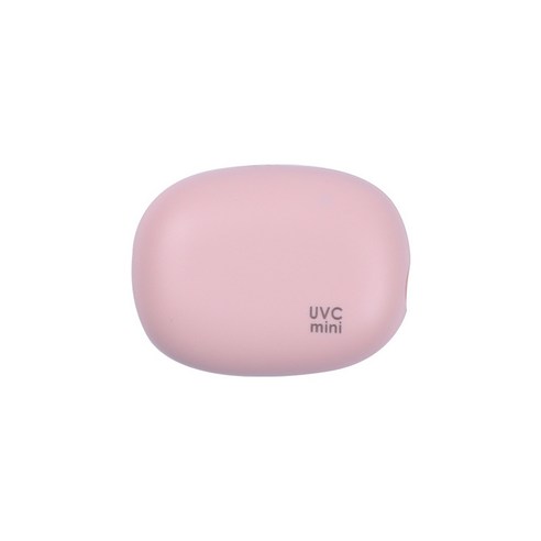 C-jten 여행용 휴대용UVC 칫솔 살균 케이스 치아 건강 보호, 핑크
