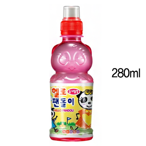 해태 헬로팬돌이 280ml 솜사탕 블루