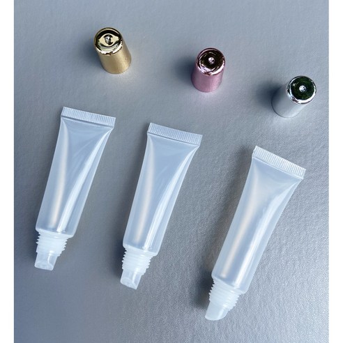 모든유통 튜브용기 립글로스 파운데이션 화장품샘플공병 10ml 15ml - 화장품용기 | 쿠팡