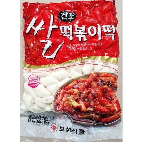 구멍 떡볶이 떡 구멍난 1.5kg, 1개