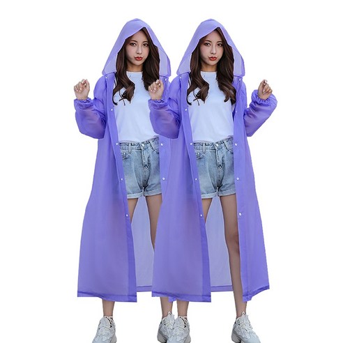 북欧 어린이 우비 13 포니온 일회용 다회용 우비 1+1