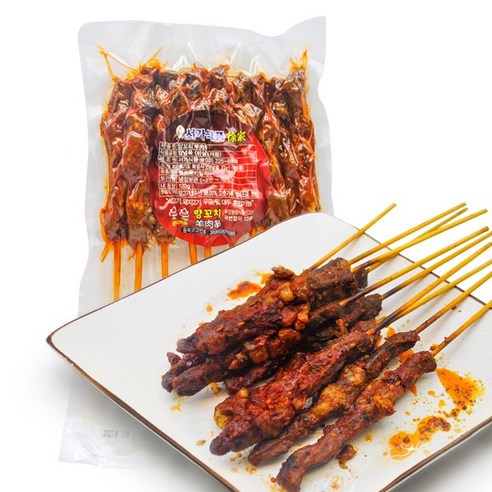 천미방 서가식품 양념 양꼬치 캠핑 꼬치 양고기 중국식품
