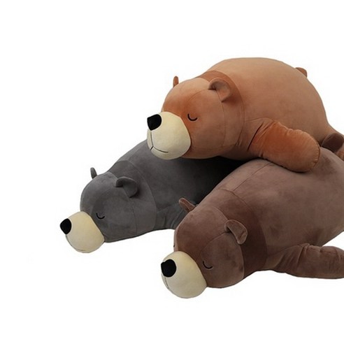 토이웍스 토니토니곰 대형 수면 애착 인형 100cm, 애쉬그레이 Best Top3