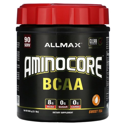 ALLMAX (올맥스) ALLMAX Amino Core BCAA 스위트 티 945g, 1개