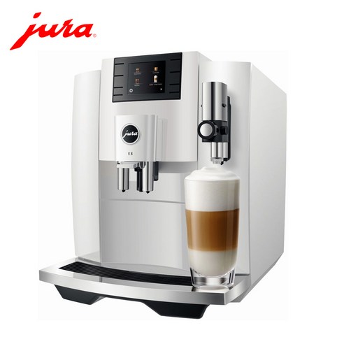 유라 JURA E8 전자동 커피머신 Piano White는 품질과 디자인을 겸비한 최적의 선택
