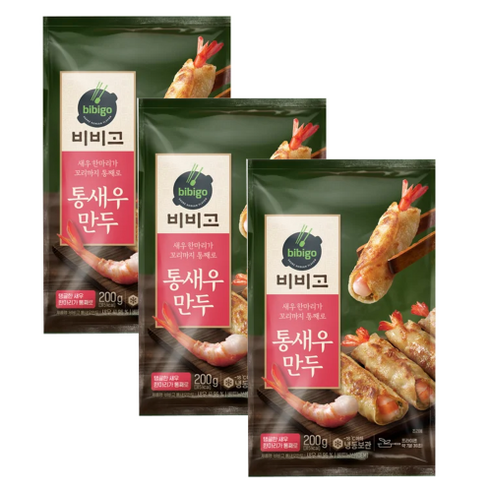 비비고 통새우만두 200g x 4개