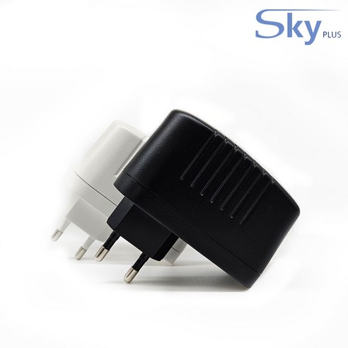 대한민국 국내생산 DC 12V1.5A 어댑터 [벽걸이형] 공유기 디지털피아노 소형가전 KC인증 SKYPLUS, 1개, 12V1.5A W F(ST) 화이트