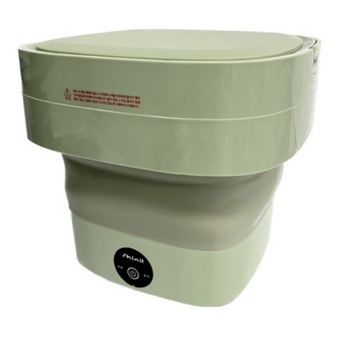 작지만 강력한 세척력! 신일 미니 접이식 세탁기로 효율적인 세탁 생활을 경험하세요.