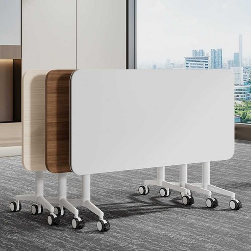 이동식 사무실 테이블 토론 면접 책상 교육장 회사 회의 제품, 1개, 160x40 25mm 책상