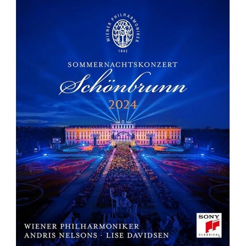 [Blu-ray] 2024 빈 필하모닉 여름 음악회 [썸머 나잇 콘서트] (Summer Night Concert 2024 - Andris Nelsons) [블루레이]