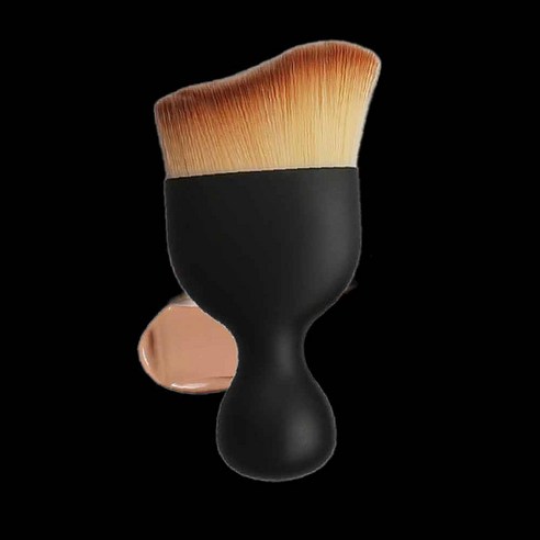 LETEO-중국OEM 쉐딩 화장용 파운데이션 컨투어링 브러쉬, 1개, 1없음