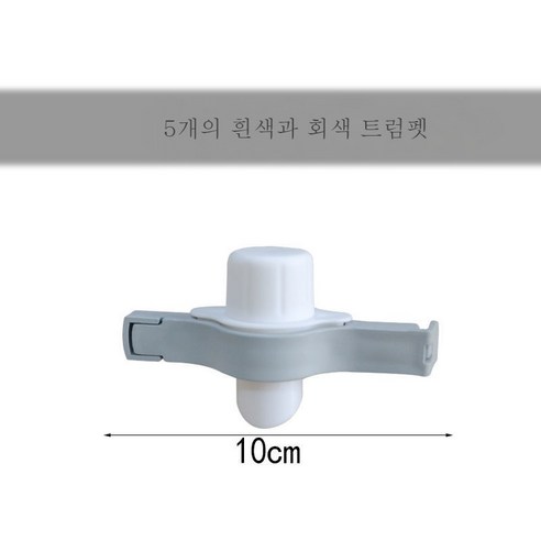 ZZJJC 밀폐집게집게양념식품비닐백출재집게집게간식지갑, 10cm 그레이 집게입, 311