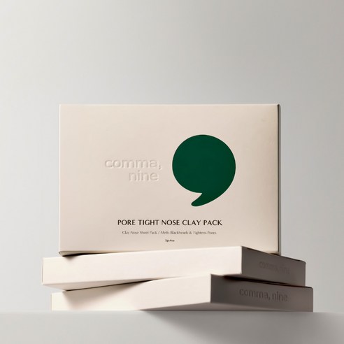 딸기코 탈출, 콤마나인 석고 코팩으로 매끈 피부 완성!