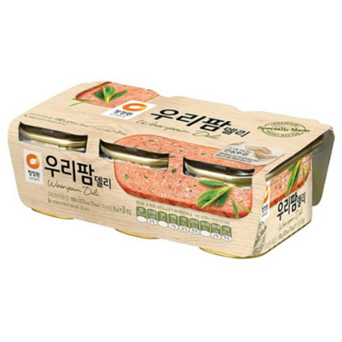 청정원 우리팜 델리, 190g, 9개