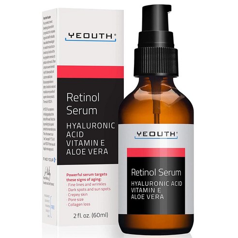 YEOUTH 레티놀 아이 크림 Retinol Serum for Face 60ml, 1개