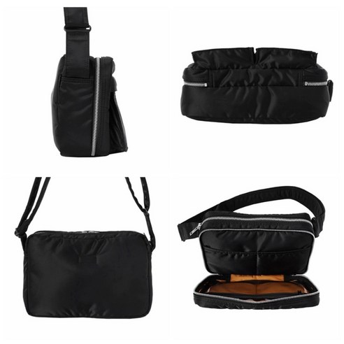 데일리 스타일을 완성하는 실용적인 블랙 숄더백