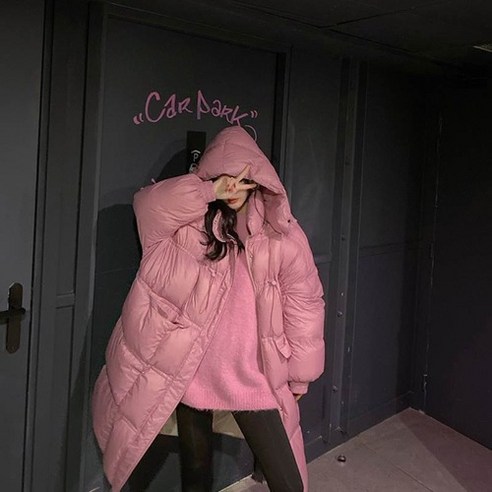 Mao여성 패딩 자켓 겨울 새로운 패션 한국어 스타일 느슨한 코튼 패딩 코트 두꺼운 코트