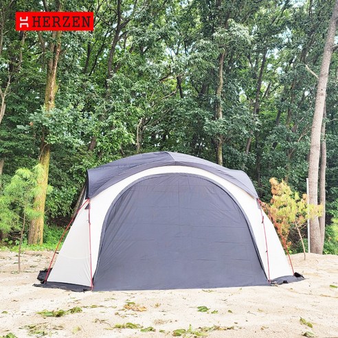 에르젠 라운지쉘터 라운드문: 아늑함과 실용성을 더하는 캠핑의 필수품 에르젠라운지쉘터