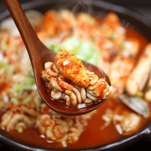 수제 알탕 얼큰 양념 곤이 동태탕 찌개, 캠핑 음식