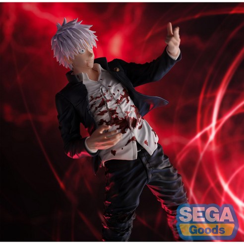 칠흑의 술식, 고죠 사토루 적 버전 피규어로 강림!