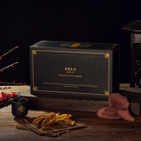 지리산 홍삼과 흑염소 진액의 탁월한 영양가를 담은 본정심 녹용 품은 흑염소 진액