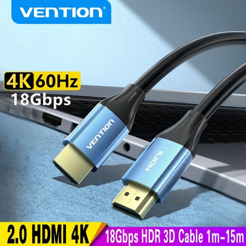 Vention HDMI 오디오 케이블 스위치 분배기 TV용 HDMI 분배기 비디오 코드 PS4 샤오미 박스용 4K 2.0 케이블 10m 15M, 23)Class Flat Model - 3m