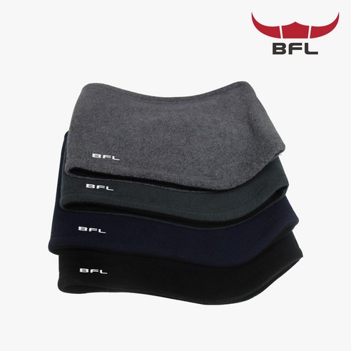 비에프엘 겨울 넥워머 이어밴드 방한 목토시 멀티스카프, BFL넥워머_블랙