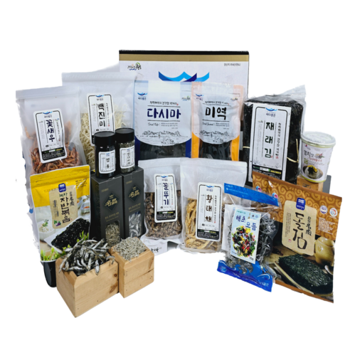 바다좋은 건어물 종합 선물세트 설 선물 세트 10호 김 멸치 다시마 미역 각종 건포류 원산지 완도 - 건어물선물세트 | 쿠팡