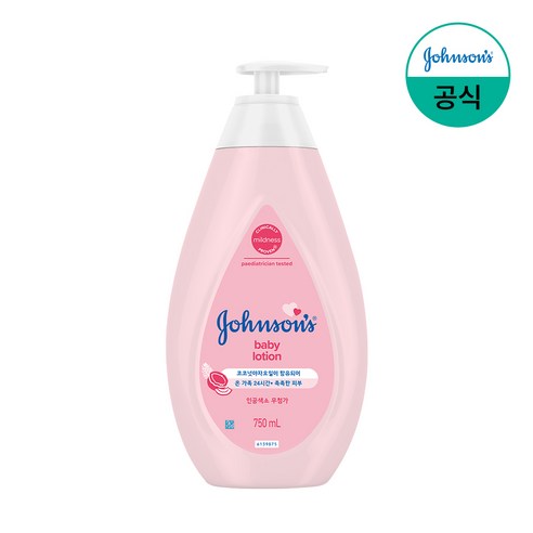 존슨즈베이비 로션 핑크, 750ml, 1개