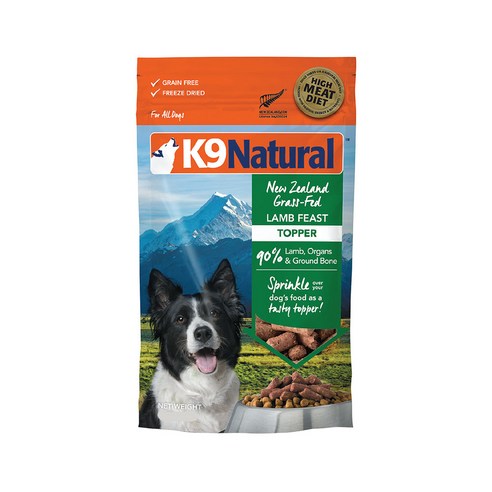 K9 내추럴 동결건조사료 케이나인사료, 양, 142g, 1개