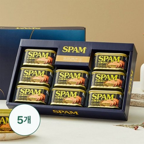 CJ제일제당 [24년 추석 선물세트] 스팸12호 X 5개, 단품