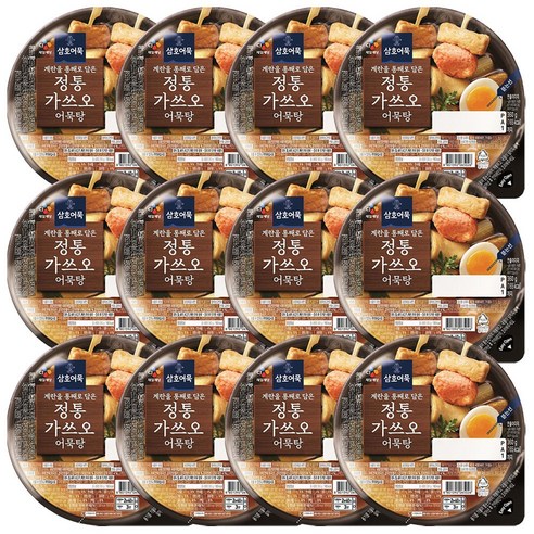 삼호 정통 가쓰오 어묵탕, 12개, 360g