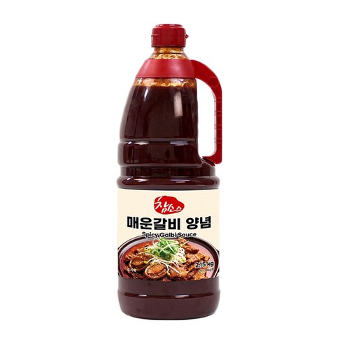 우리식품 매운 갈비양념 2.15kg, 1개