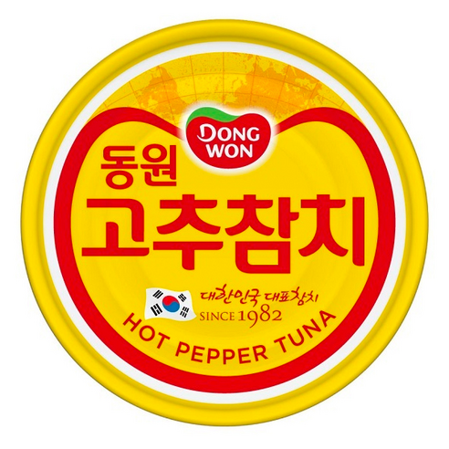 동원 고추 참치, 250g, 8개