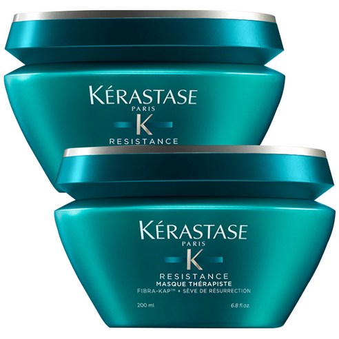 KERASTASE RESISTANCE THERAPISTE MASQUE 케라스타즈 레지스턴스 테라피스테 헤어팩 마스크 200ML 2개