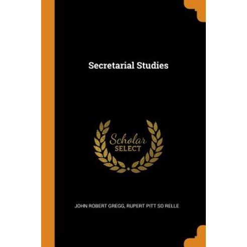(영문도서) Secretarial Studies Paperback, Franklin Classics, English, 9780342179558